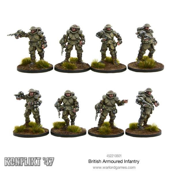 Konflikt 47 - British Armoured Infantry Section