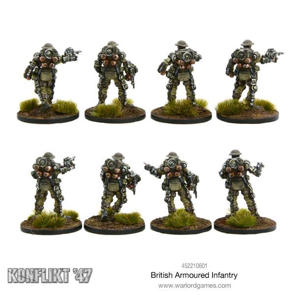 Konflikt 47 - British Armoured Infantry Section