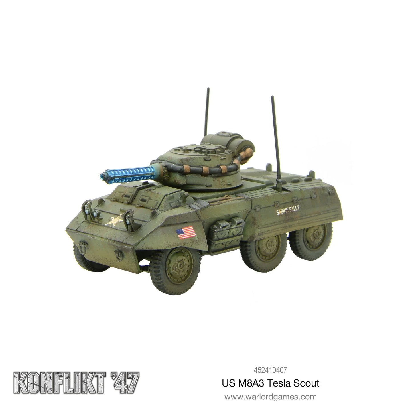 Konflikt 47 - US M8A3 Tesla Scout