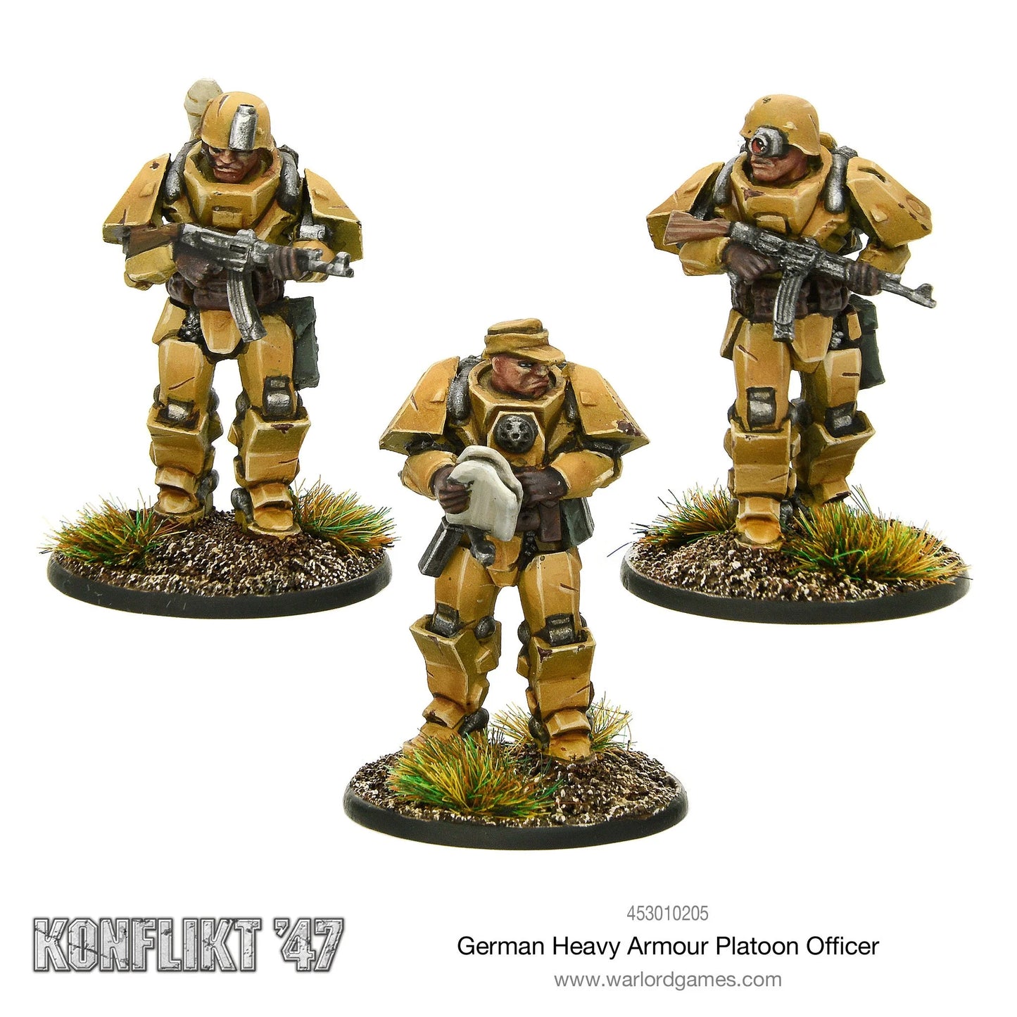Konflikt 47 - Schwertruppen Officer Heavy Armour Platoon Officer