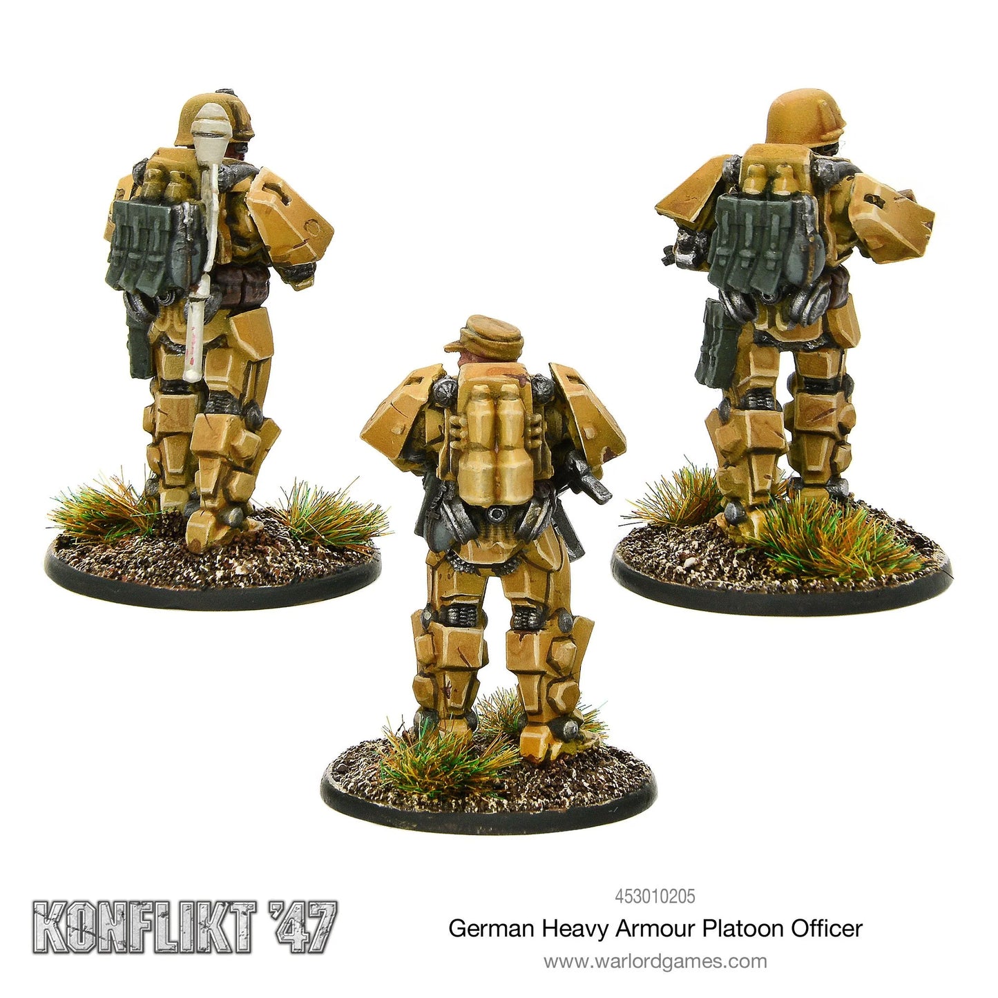 Konflikt 47 - Schwertruppen Officer Heavy Armour Platoon Officer