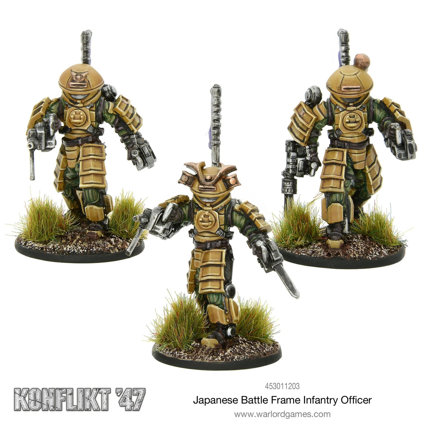Konflikt 47 - Japanese Battleframe Infantry Officer