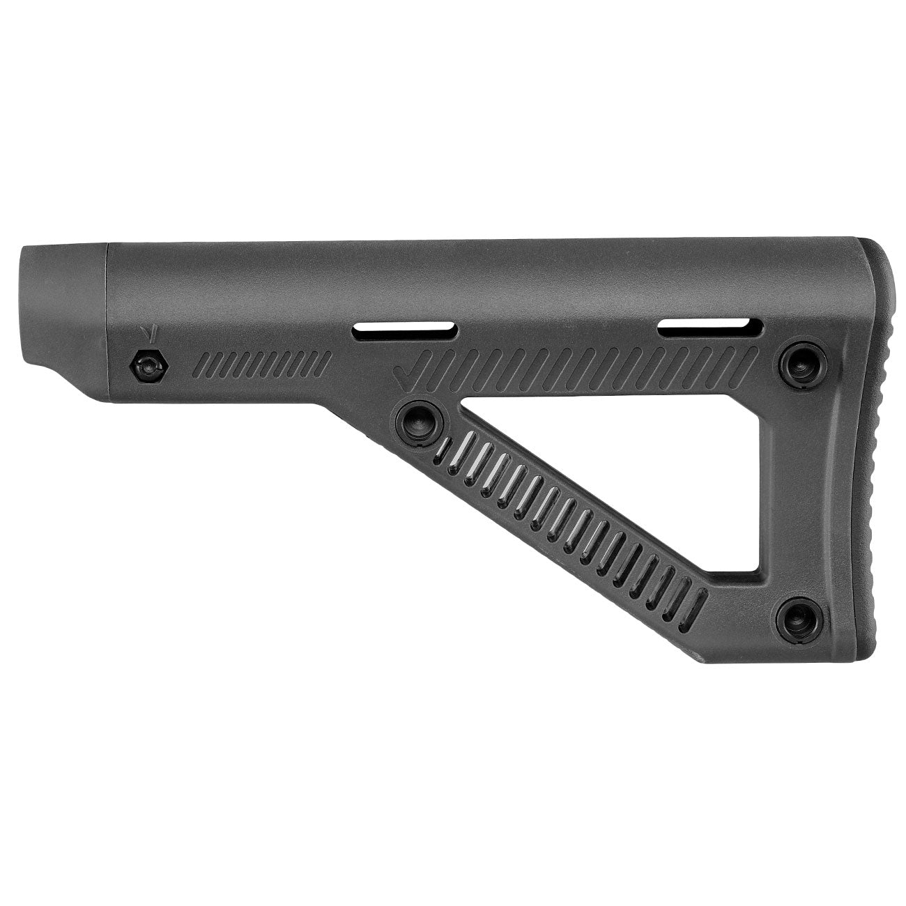 Airsoft Vorsk Fixed DMR Stock Assembly (Black)