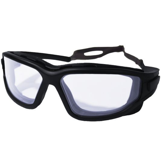 Defence Pro's Black - Clear Protective Eyewear