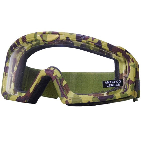 Nuprol Battle Visor (Camo - Clear) Protective Eyewear