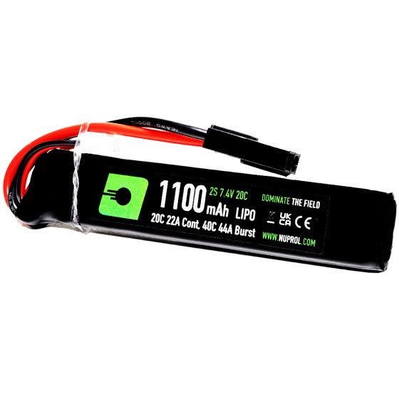 LiPo Battery 1100mAh 7.4v 20c (STK) Small Tamiya
