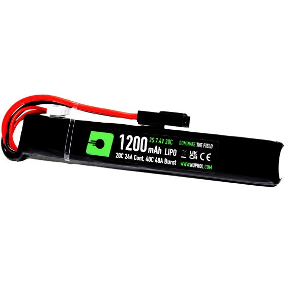 LiPo Battery 1200mAh 7.4v 20c (STK) Small Tamiya - Small Tamiya