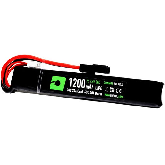 LiPo Battery 1200mAh 7.4v 20c (STK) Small Tamiya - Small Tamiya