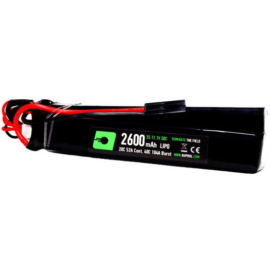 LiPo Battery 2600mAh 11.1v 20c DBL - Small Tamiya
