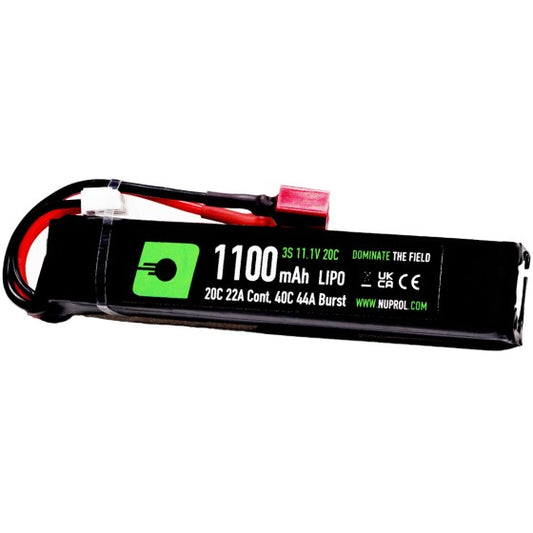 LiPo Battery 1100mAh 11.1v 20c (STK) Deans