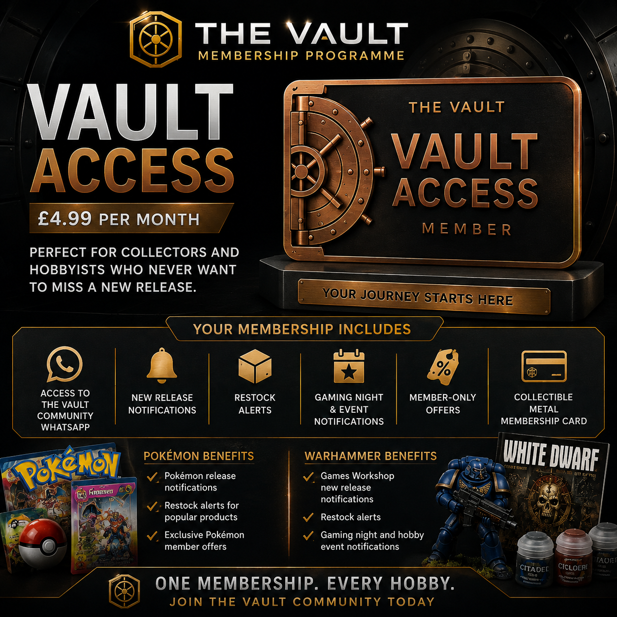 The Vault Membership Programme