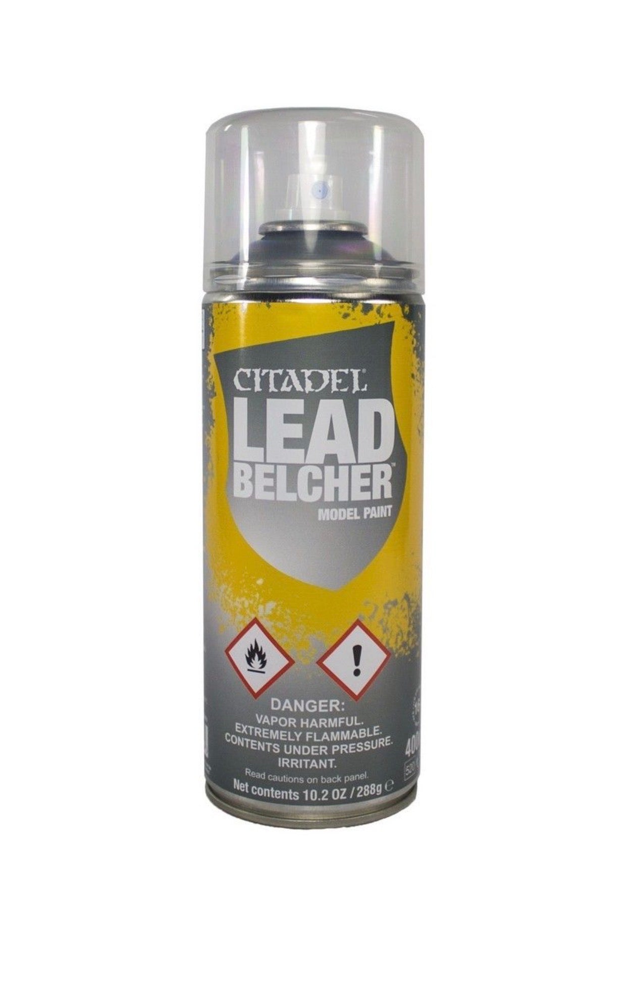 Lead belcher spray paint