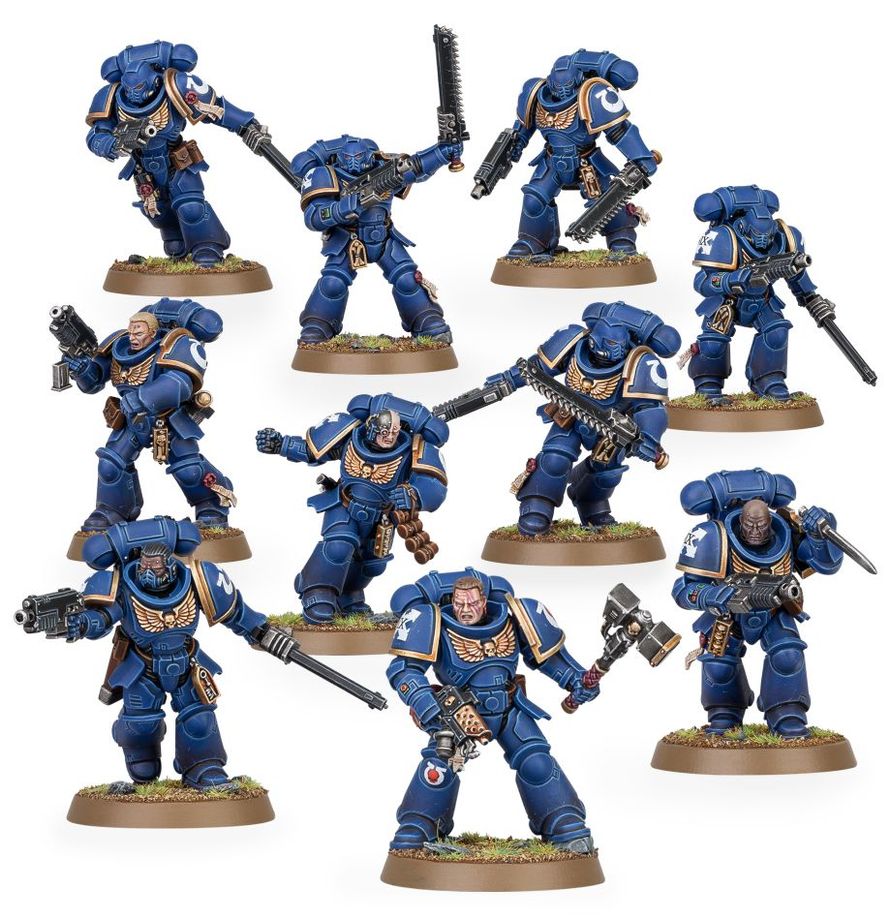 Space Marine - Assault  Intercessor squad