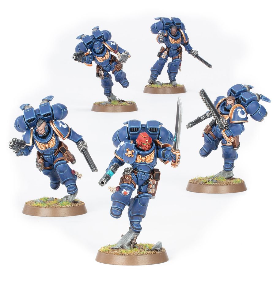 Space Marine - Assault Intercessors with Jump Pack