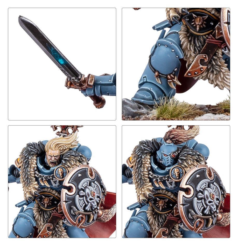 Space Wolves - Wolf Guard Battle Leader