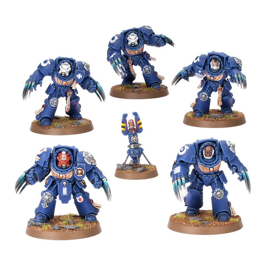 Space Marines - Termiantor Assault Squad