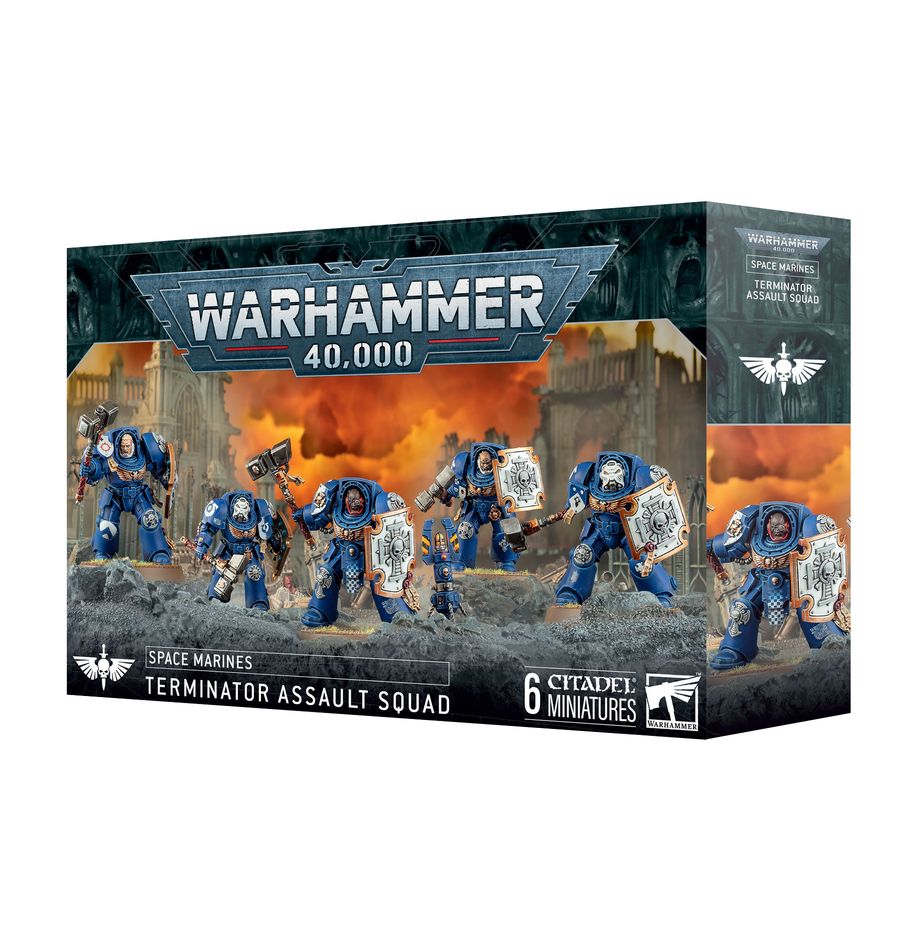 Space Marines - Termiantor Assault Squad
