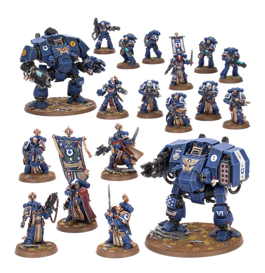 Space Marines - Iron Halo Strike Force