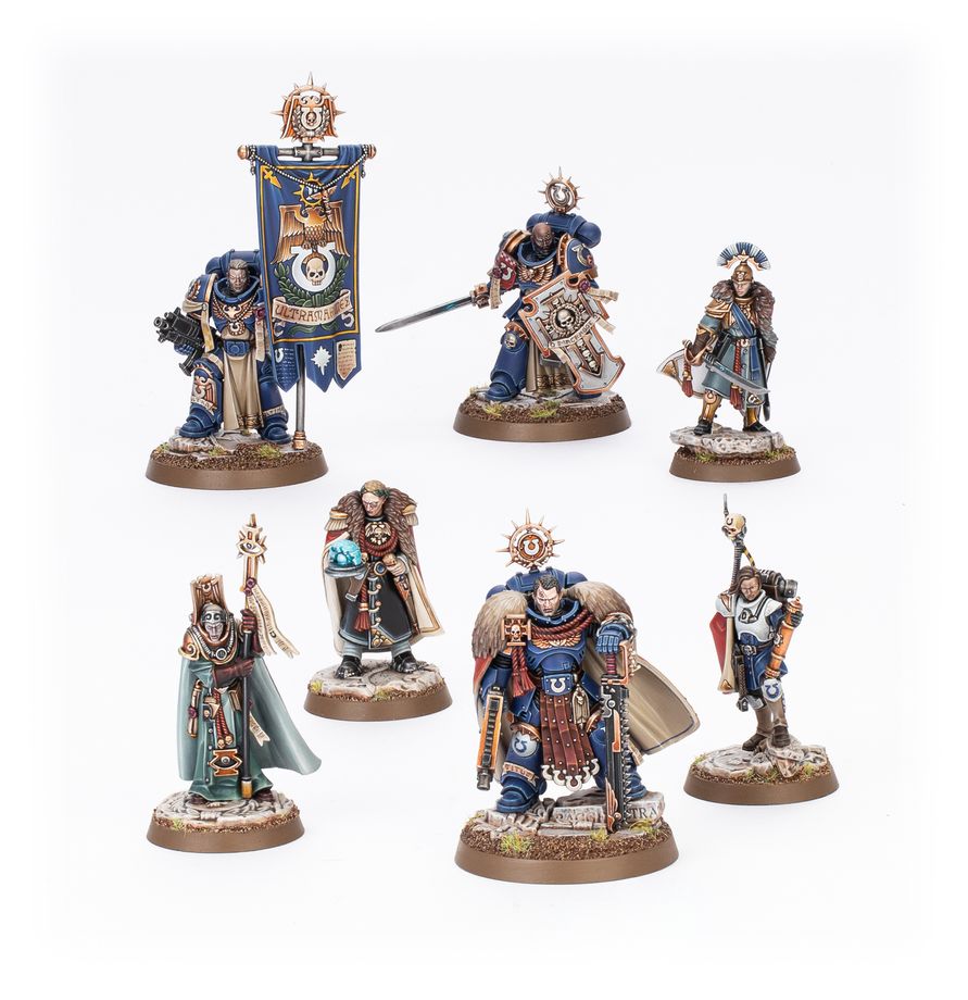 Space Marines - Captain Titus And The Wardens Of Ultramer