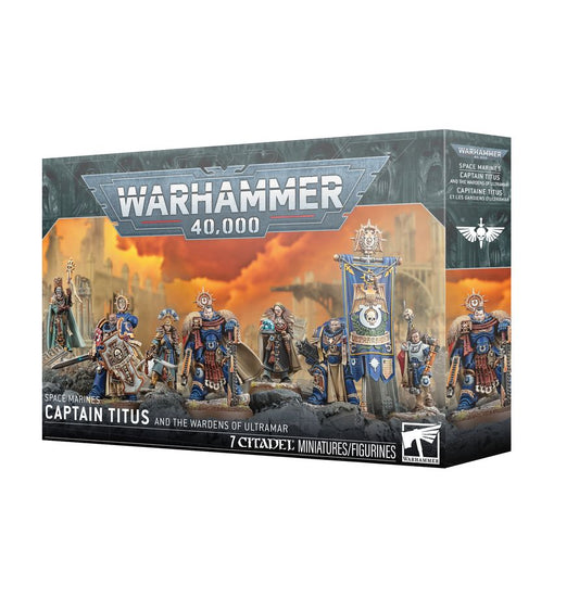 Space Marines - Captain Titus And The Wardens Of Ultramer