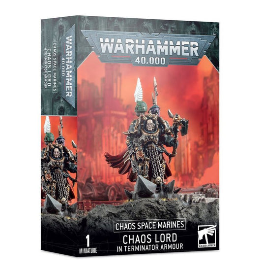 Chaos Spacemarines - Chaos Lord In Terminator Armour