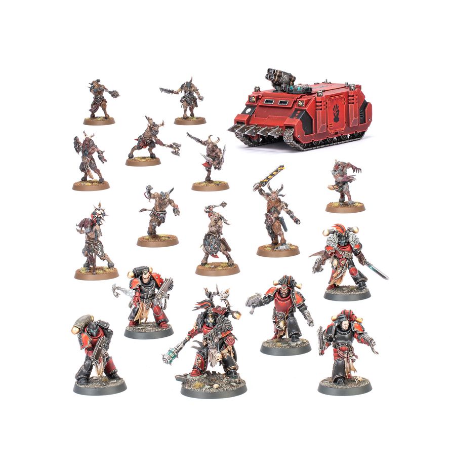 Chaos Space Marines - Red Corsairs Combat Patrol