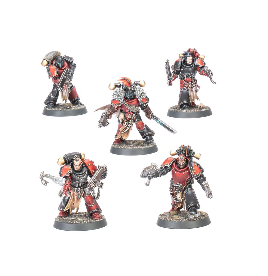 Chaos Space Marines - Red Corsairs Raiders
