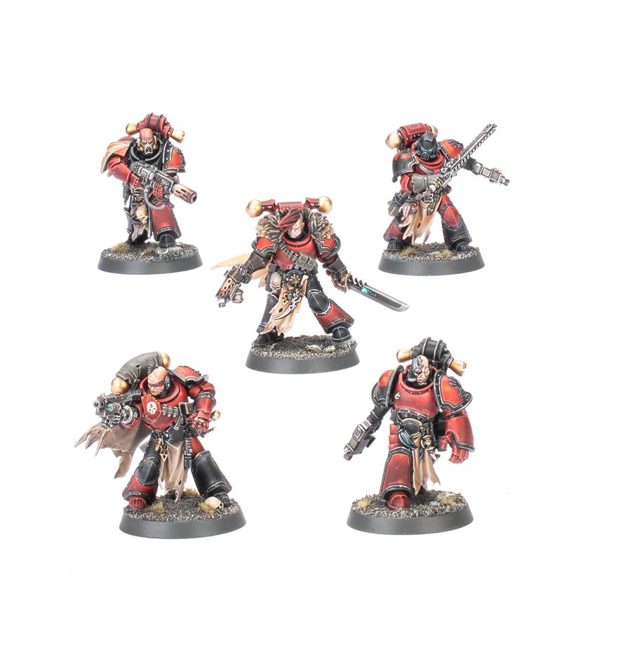 Chaos Space Marines - Red Corsairs Raiders
