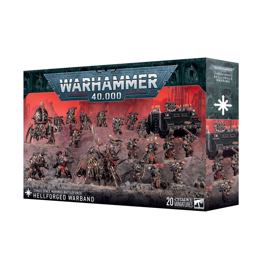 Chaos Space Marines - Hellforged Warband