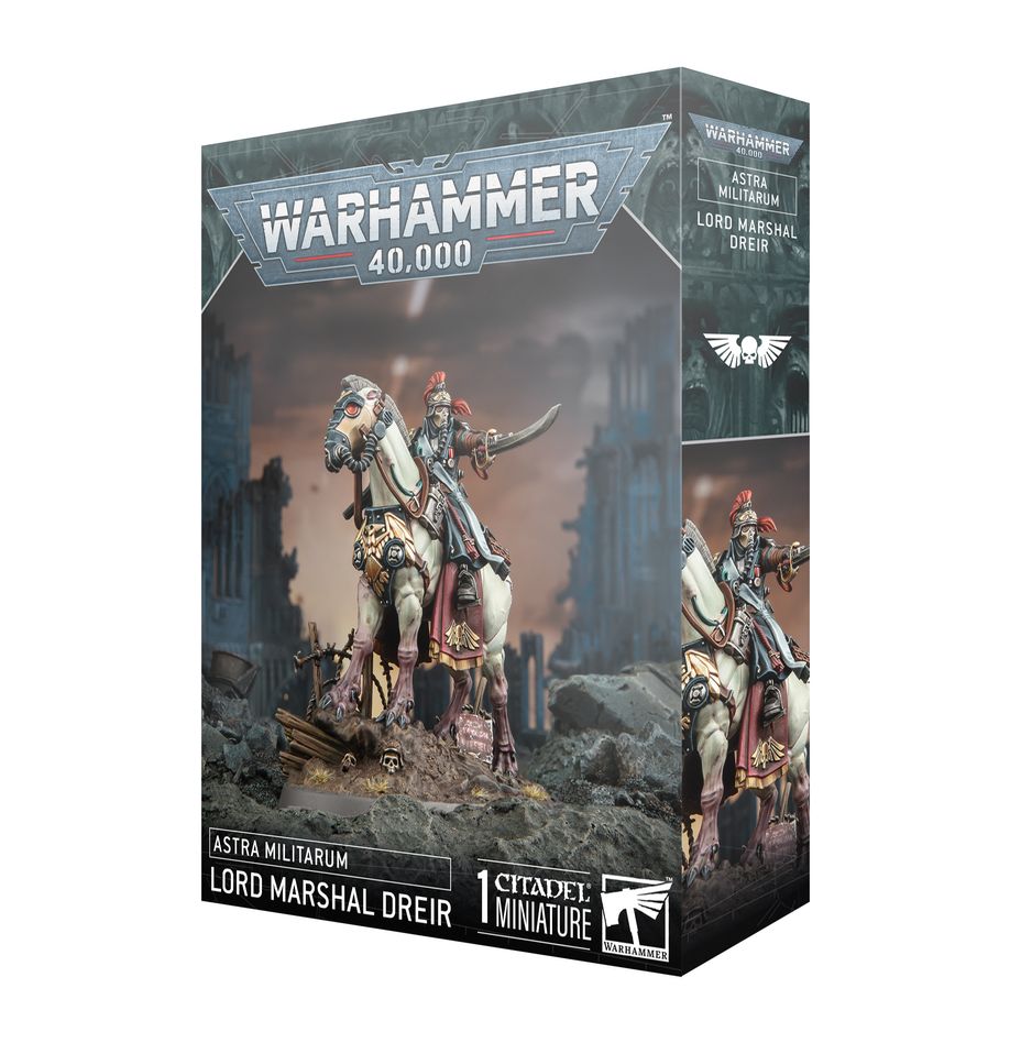 Asra Militarum - Lord Marshal Drier - Pre Order 22/02/2025