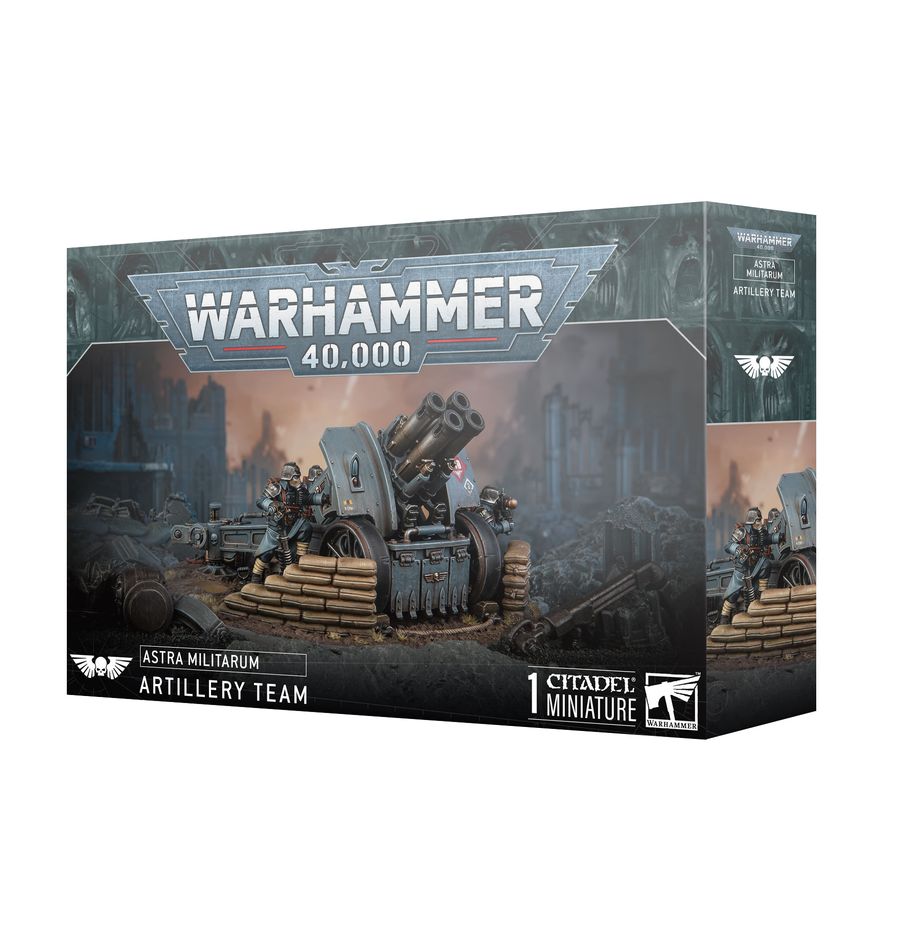 Astra Militarum - Krieg Artillery Team - Pre Order 22/02/2025