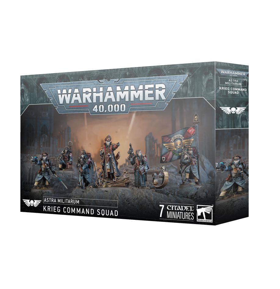 Astra Militarum - Krieg Command Squad - Pre Order 22/02/2025