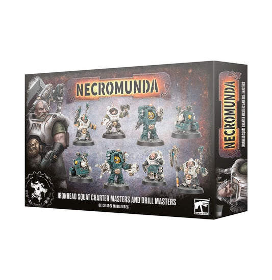 Necromunda - Iron Head Squat Charter Master and Drill Master