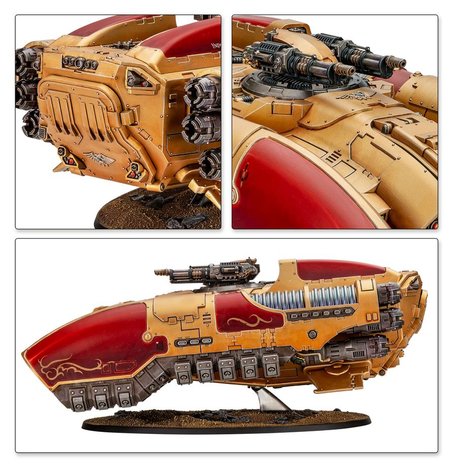 Legio Custodes - Coronus Grav-carrier
