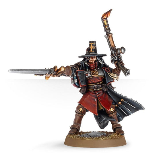 Inquisitor With Inferno Pistol