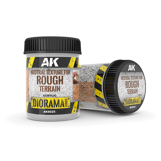 Ak Dioramas - Neutral Texture for Rough Terrain - 250ml
