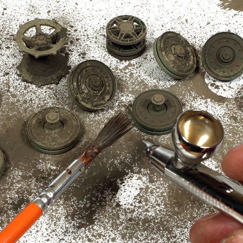 Ak Diorama - Splatter Effects Wet Mud - 100ml
