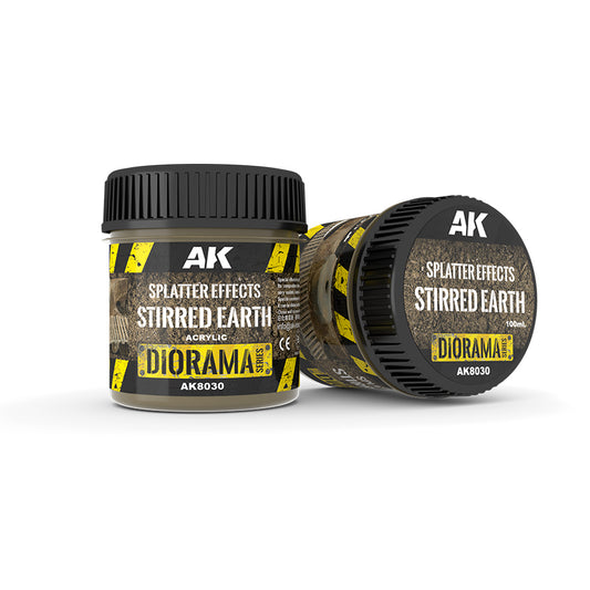 AK Diorama - Splatter Effects Stirred Earth - 100ml