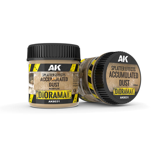 AK Diorama - Splatter Effects Accumulated Dust - 100ml