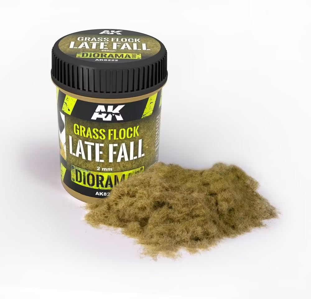 AK Diorama - Late Fall Grass Flock