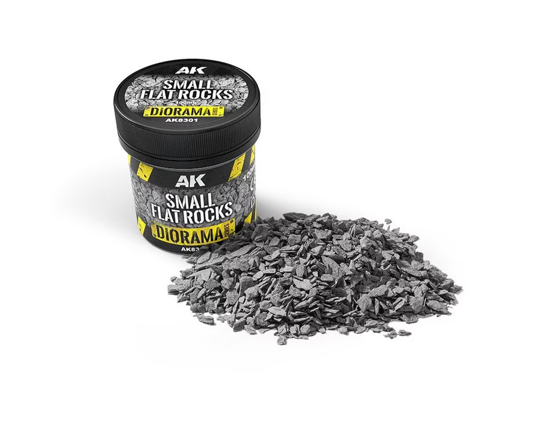 AK Basing Bits - Small Flat Rocks
