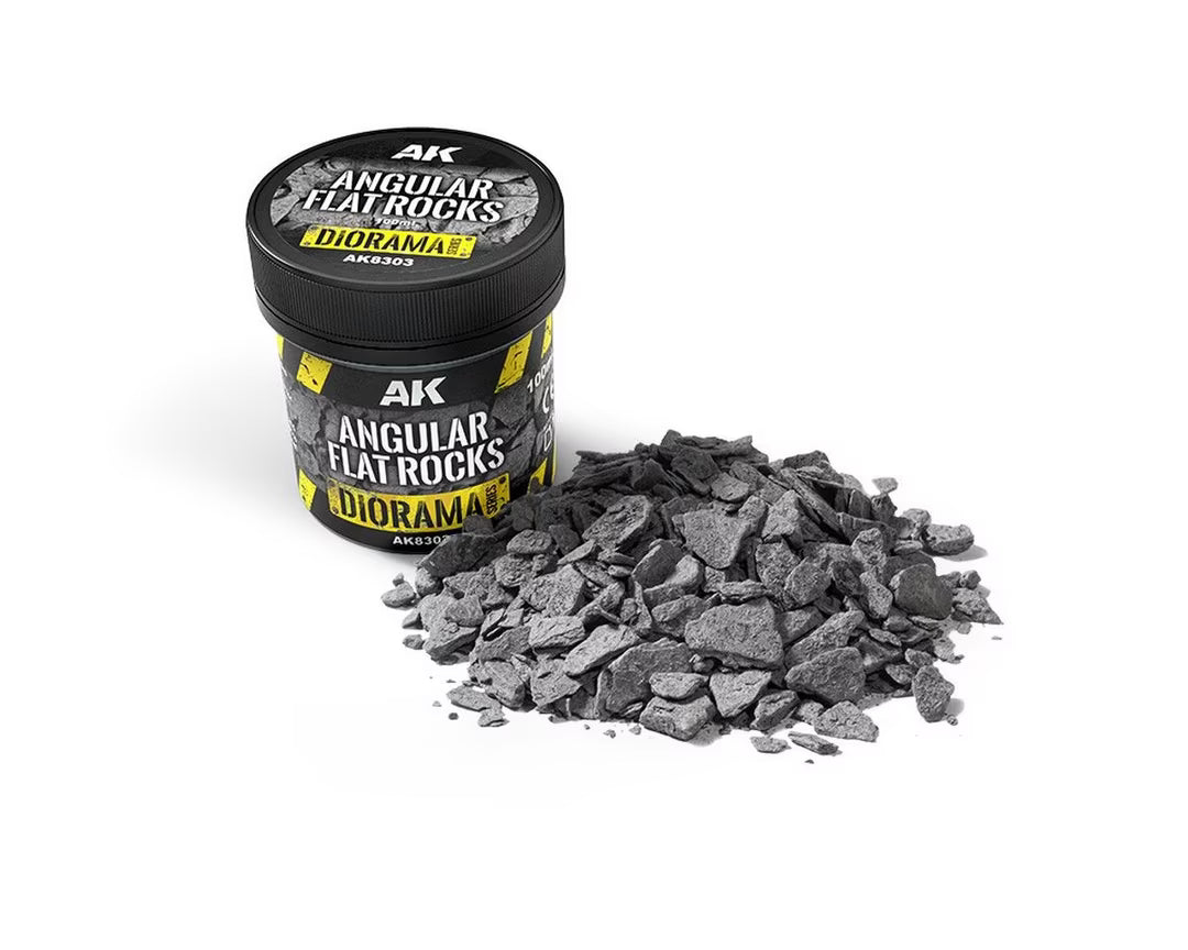 AK Basing Bits - Angular Flat Rcoks