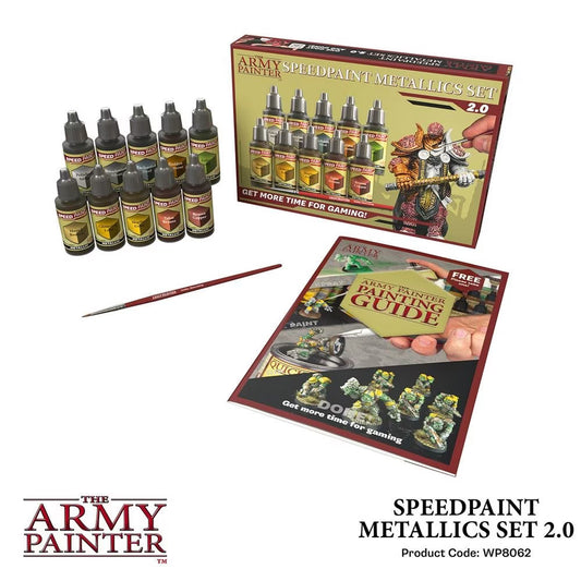 Army Painter - Speedpaint Metallics Set 2.0