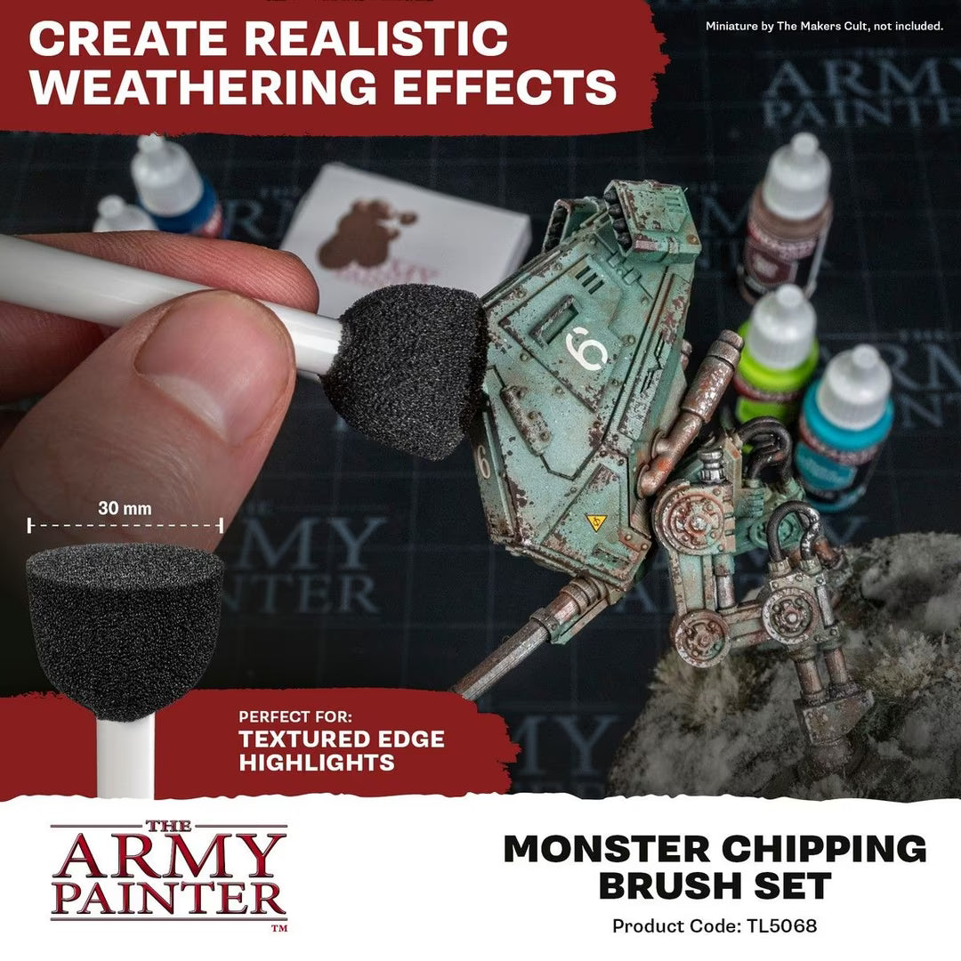 Monster Chipping Brush Set
