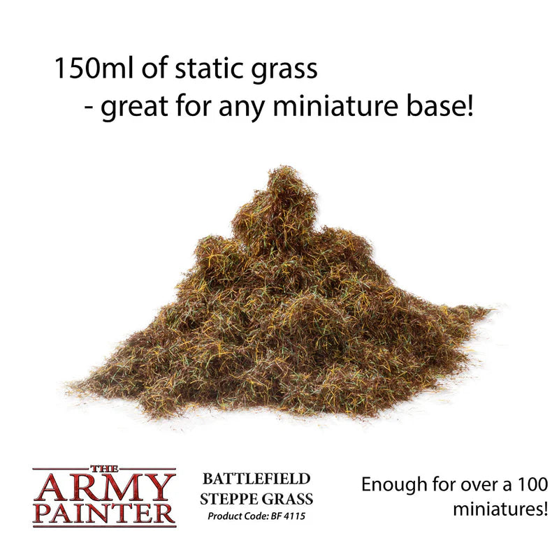 Army Painter - Battlefied Basing Steppe Grass