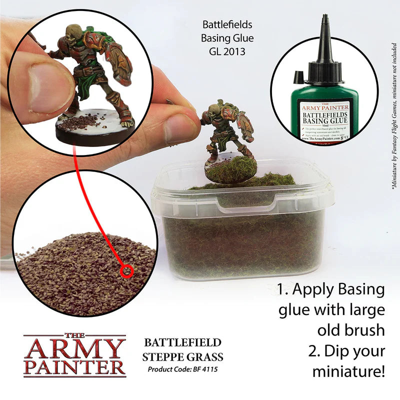 Army Painter - Battlefied Basing Steppe Grass