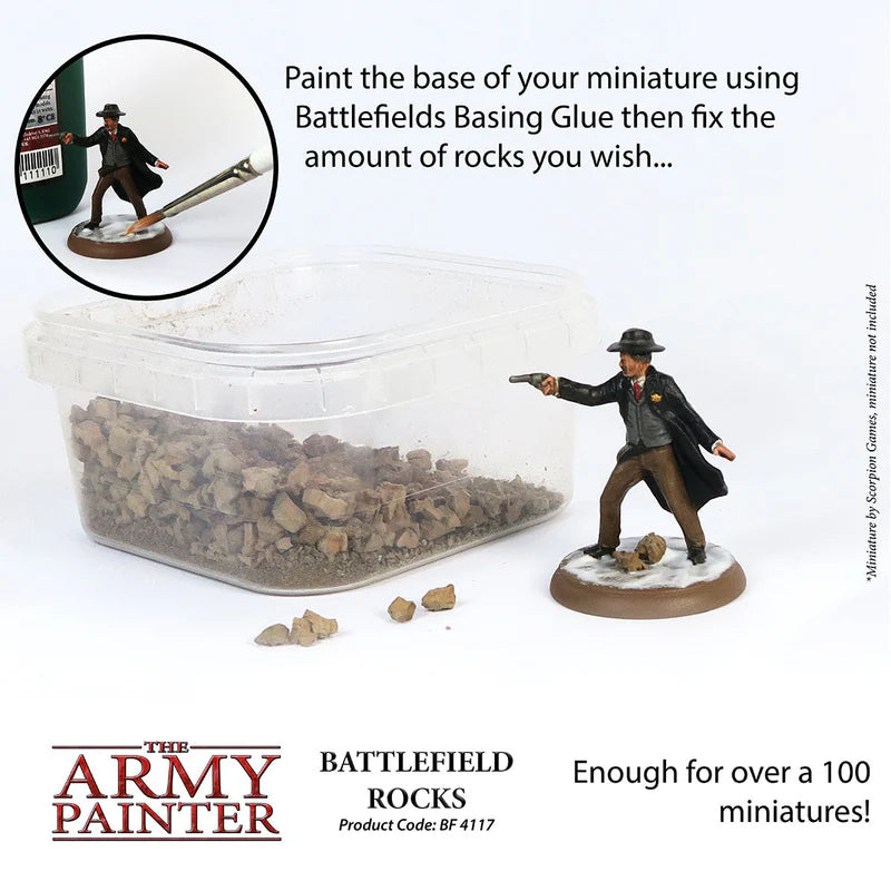 Army Painter - Battlefield Basing Battlefield Rocks