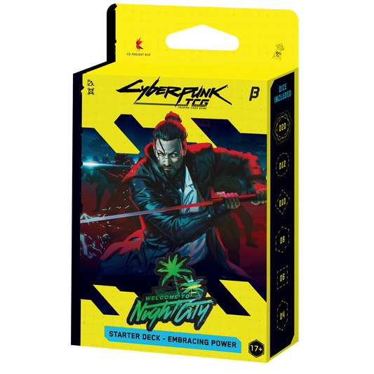Cyberpunk TCG - Embracing Power Starter Deck