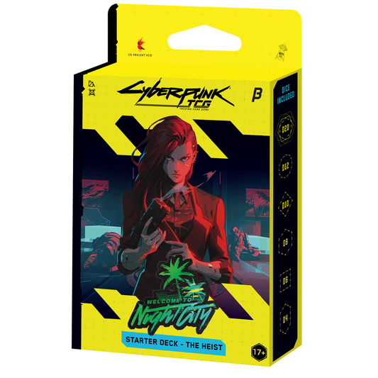 Cyberpunk TCG - The Heist Starter Deck