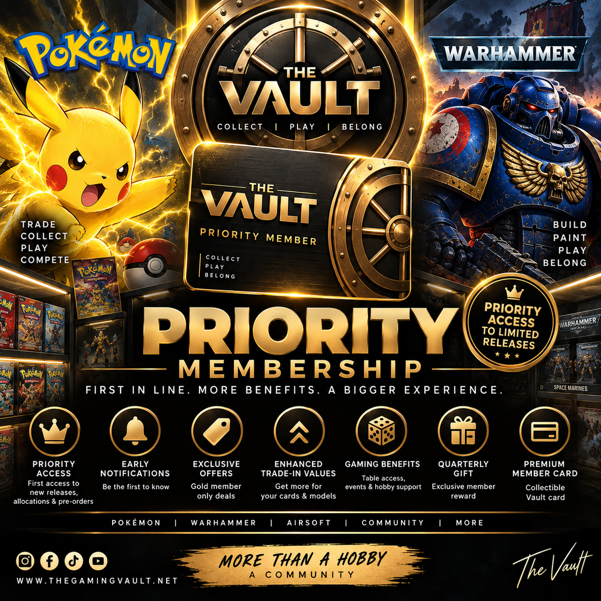 The Vault's Membership & Rewards Programme